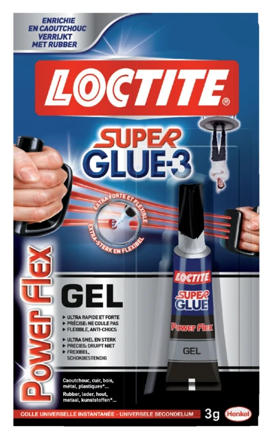 Secondelijm Loctite Powerflex Gel 3gr