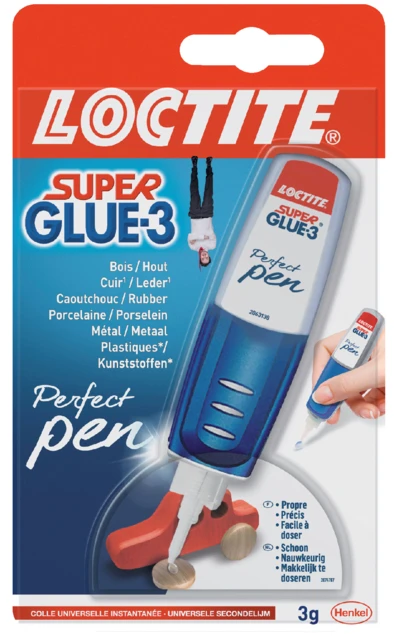 Secondelijm Loctite Superglue 3, tube 3 gram
