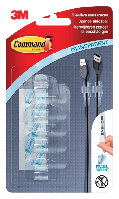 Bevestigingsstrip Command 3m 17017clr