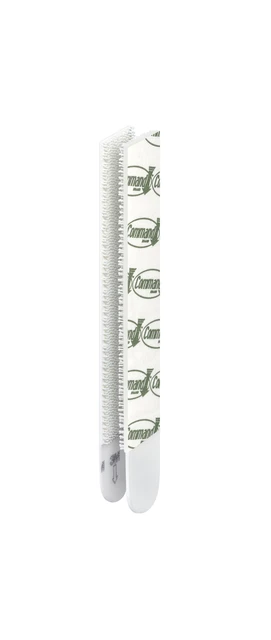 Bevestigingsstrip Command klik vast smal 5,4kg wit