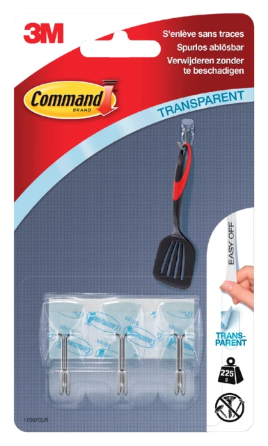 Bevestigingsstrip Command 3m 17067clr