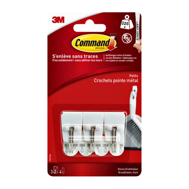 Bevestigingsstrip Command 3m 17067 Draadhaak