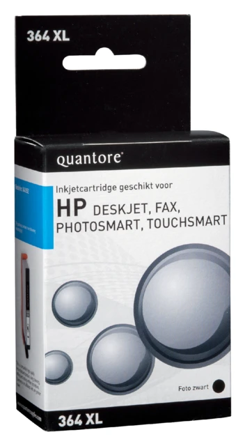 Inktcartridge Quantore tbv HP 364PB XL photo zwart