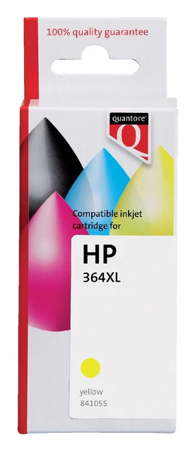 Inktcartridge Quantore tbv HP CB325A 364XL geel