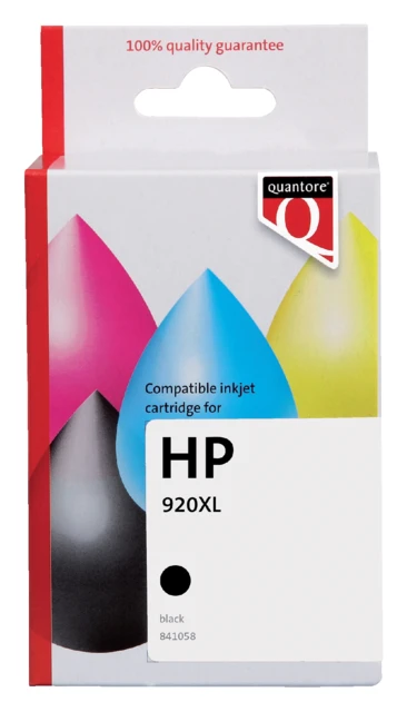 Inktcartridge Quantore tbv HP CD975AE 920XL zwart