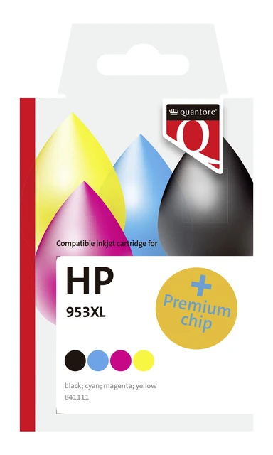 Inktcartridge Quantore HP 3H252AE 953XL HC ZW+3 Kl