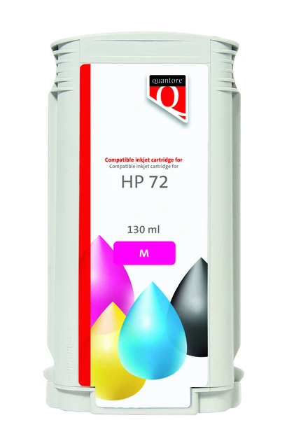 Inkcartridge Quantore Hp 72 C9372a Rood