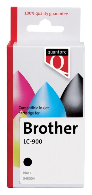 Inktcartridge Quantore tbv Brother LC-900 zwart