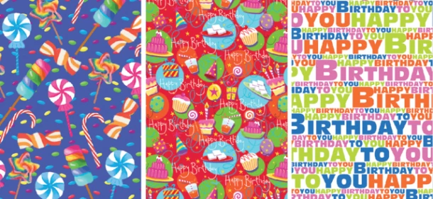 Inpakpapier Hoomark Holo/Metallic 150x70cm