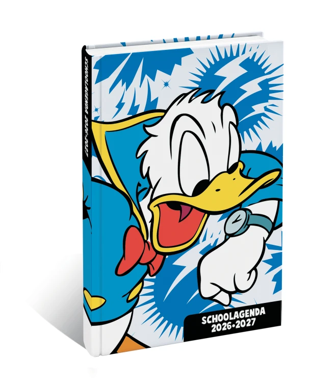 Donald Duck Schoolagenda 2026-2027 – boek cover