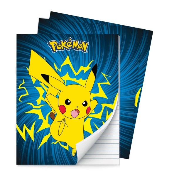 Pokemon A5 schrift lijn 3-pack - 2025-2026 – boek cover