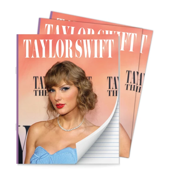 Taylor Swift A5 schrift lijn 3-pack - 2025-2026 – boek cover