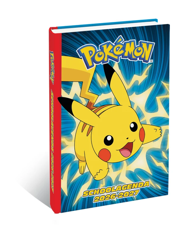 Pokemon Schoolagenda 2026-2027 – boek cover