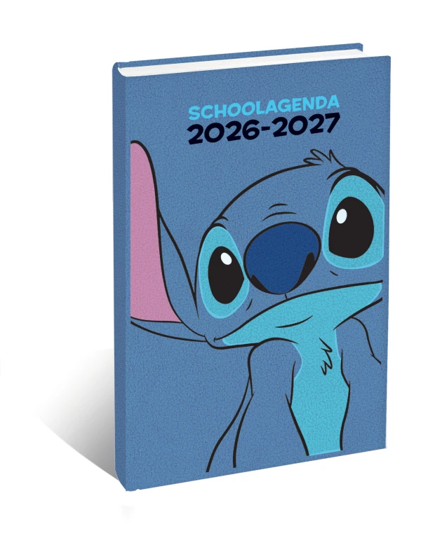 Stitch Pluche Schoolagenda 2026-2027 – boek cover