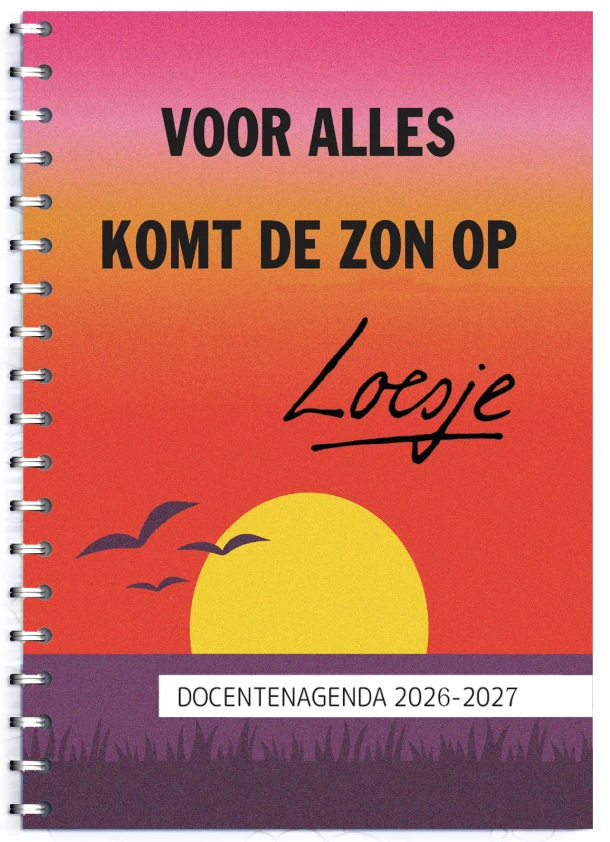 Loesje Docentenagenda 2026-2027 – boek cover