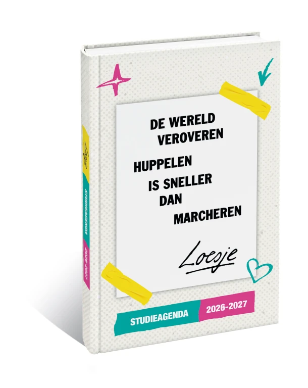 Loesje Studieagenda 2026-2027 – boek cover