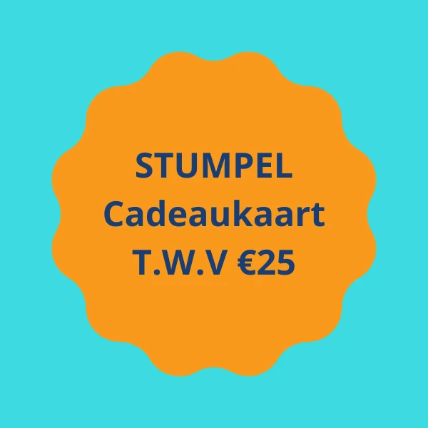 Stumpel cadeaukaart twv  25,-