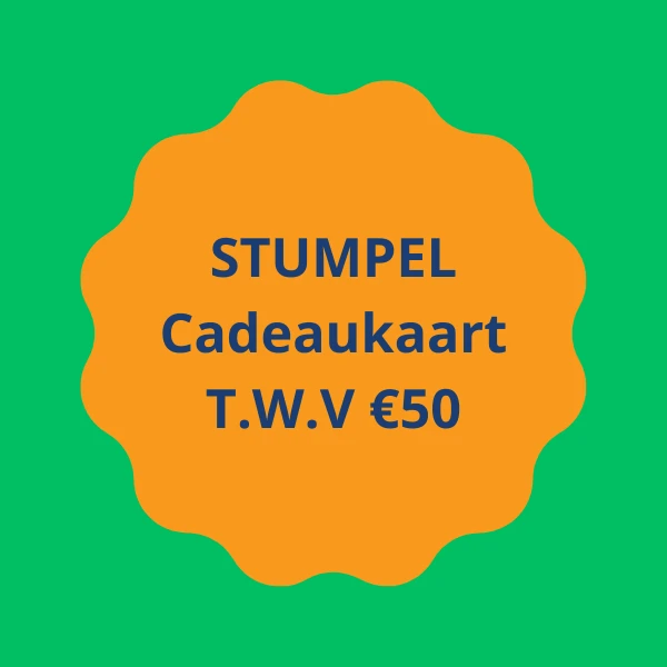 Stumpel cadeaukaart twv € 50,-