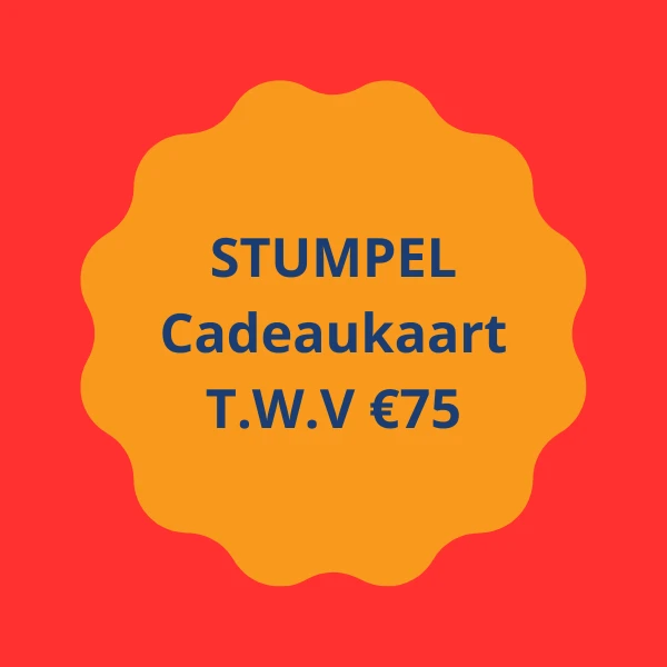 Stumpel cadeaukaart twv € 75,-