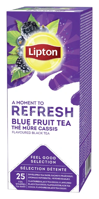 Thee Lipton Blue Fruit doos 25 zakjes