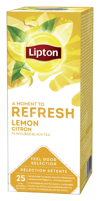 Thee Lipton Lemon doos 25 zakjes