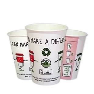 Beker karton Make a Difference 180cc ds a 2500 st.