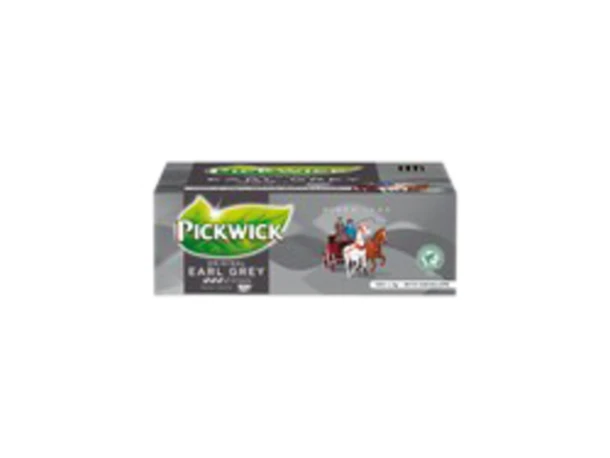 Thee Pickwick Earl grey 100 zakje 2gr met envelop