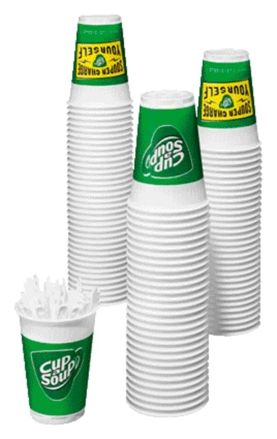 Beker Cup A Soup Foam 140ml 2.500 Stuks