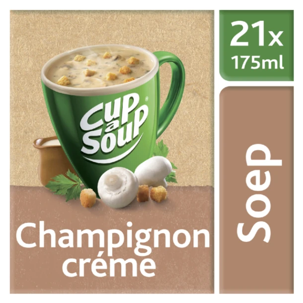 Cup-a-soup Champignoncremesoep, doos 21 zak