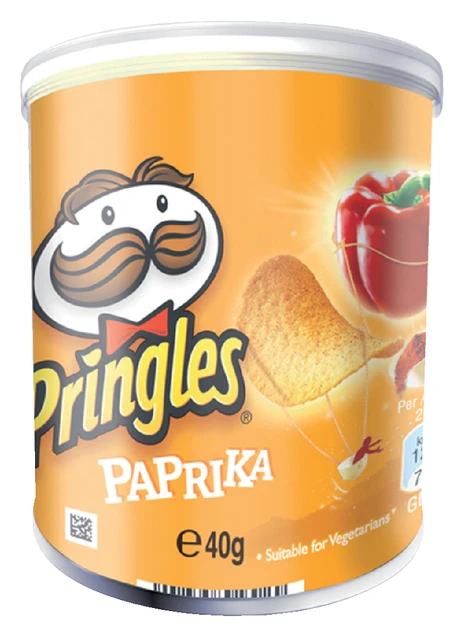 Chips pringles paprika 40 gram
