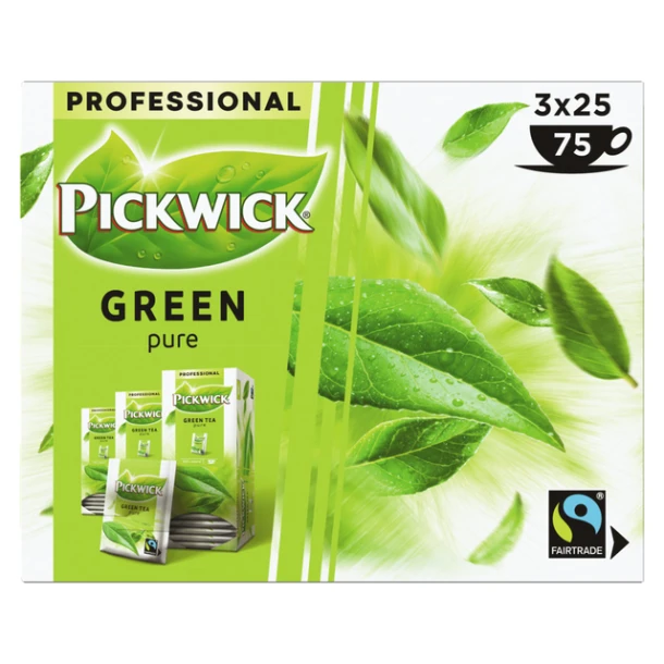 Thee Pickwick Puur Green 3 ds à 25 zakjes 1.5gr