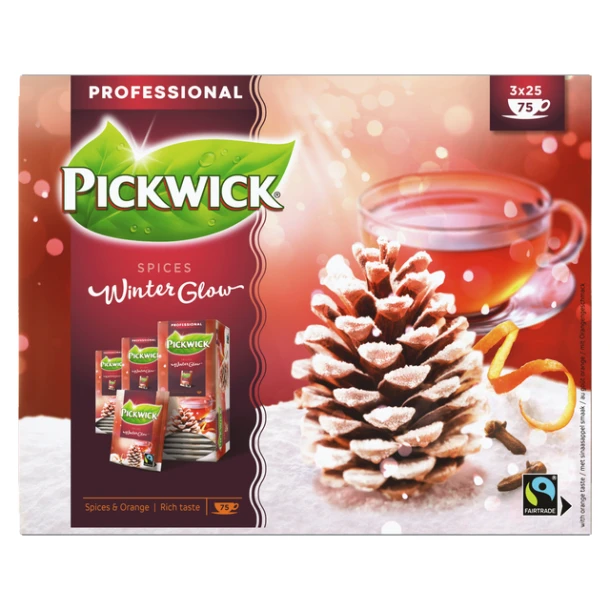 Thee Pickwick Wintergloed, 3 ds à 25 stuks