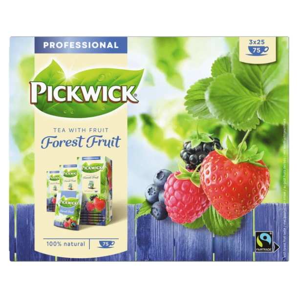 Thee Pickwick Bosvruchten, 3 ds a 25 stuks