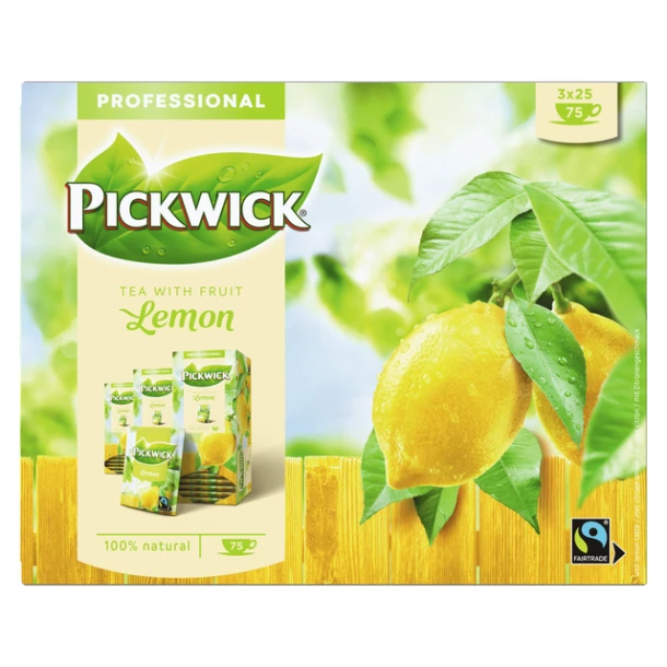 Thee Pickwick Fair Trade citroen 3 ds à 25 zakjes