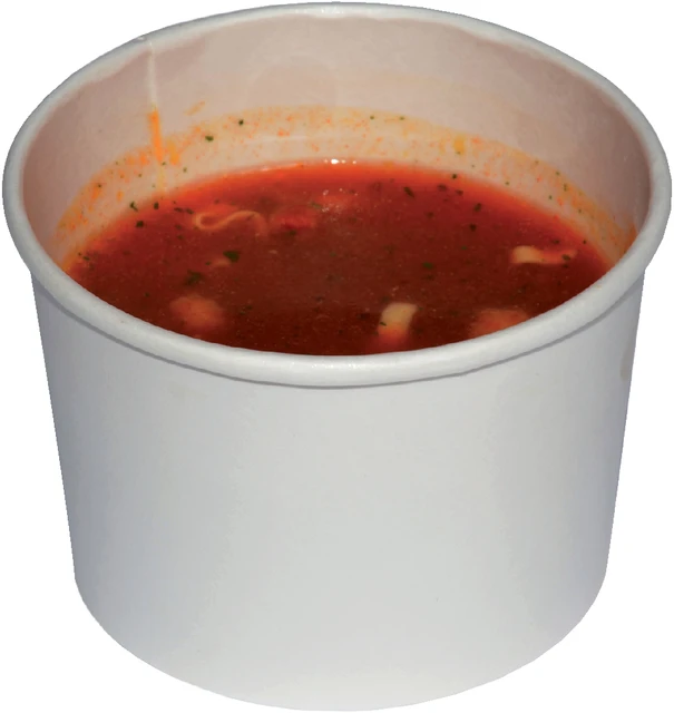 Soepbeker 240ml Karton Wit