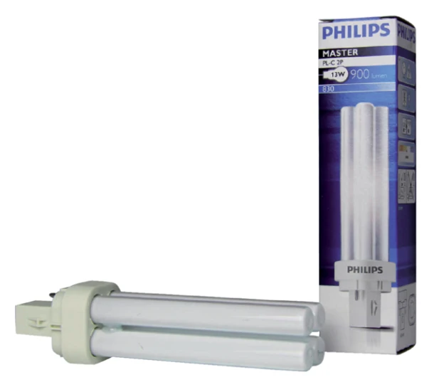 Spaarlamp Philips MASTER PL-C 13W 830 2P