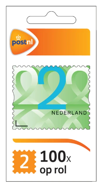Zakenpostzegel Nederland 2 - op rol 100 st.
