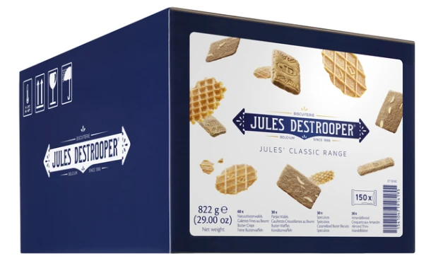 Koekjes Jules Destrooper Classic Assorti 150 Stuks