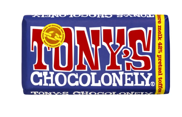 Tony‘S Chocolonely Donker Melk Pretz Toffee 180gr