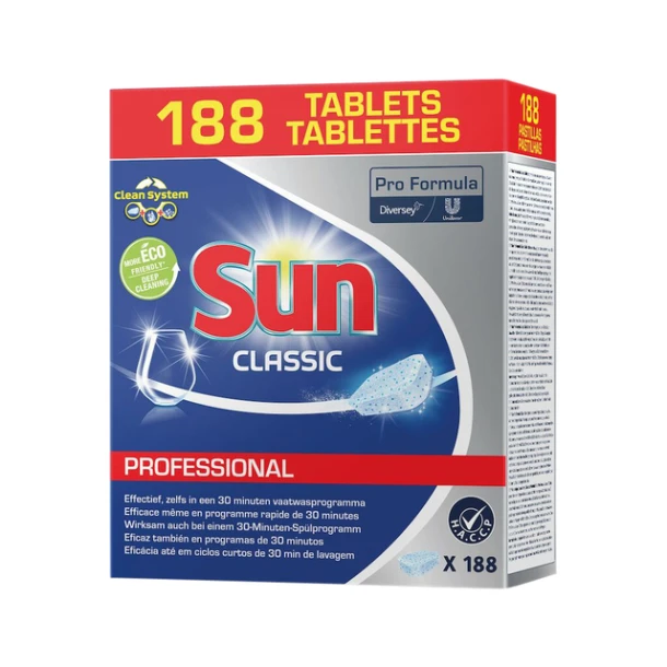Vaatwastabletten Sun Pro Formula Classic 188 stuks