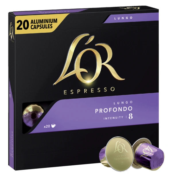 Koffiecups L'Or Espresso Lungo Profondo 20st