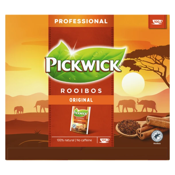 Thee Pickwick rooibos 100 zak 1.5gram met envelop
