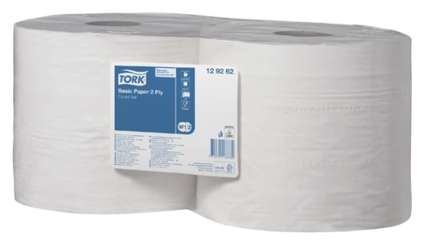 Poetsrol Tork 2laags Wit 129262