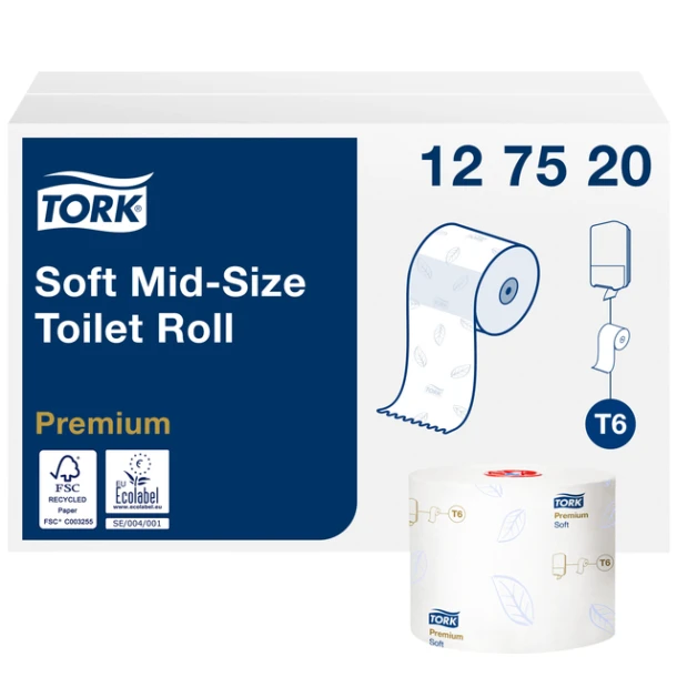 Toiletpapier Tork T6 127520 2laags Premium 90m 27r