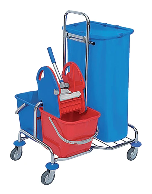 Afvalzak HDK 80x110cm 16micron 160liter blauw 25st