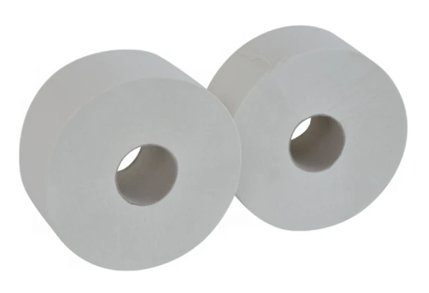 Toiletpapier Budget Mini Jumbo 2laags Wit 12rolx170m