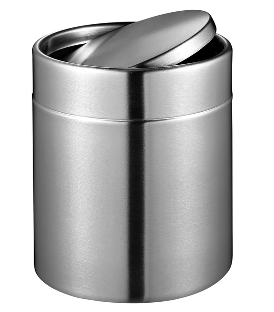 Tafelafvalbakje Eko Swing Mat Rvs 1,5l