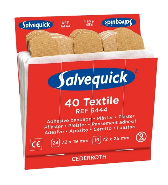Navulling Pleisters Salvequick Textiel 6444