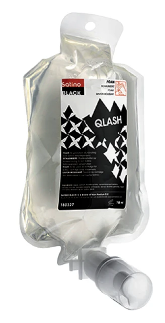 Handzeep Satino Black Vulling Foamzeep Qlash 6x750ml