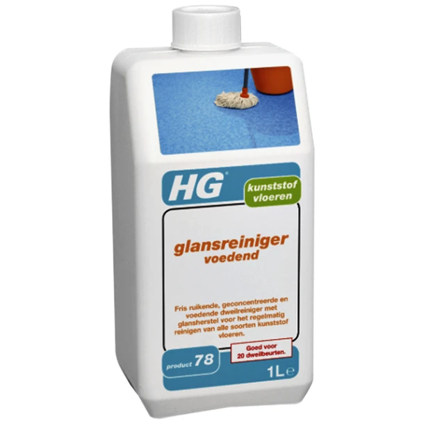 Vloerreiniger HG voor kunststof vloeren flacon 1lt